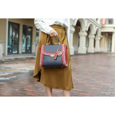 MKF Collection Flora Women’s Satchel Handbag with Functional Design by Mia K — фото 2