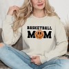 Simply Sage Market Women's Graphic Sweatshirt Basketball Mom Smiley Face - 3 of 4