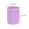 Unique Bargains Sweat Absorbent Elastic Tennis Badminton Basketball Wrist Sweatbands 8 Pcs - 2 of 4