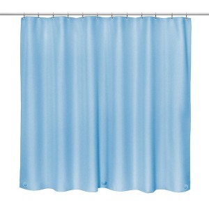 Carnation Home Fashions Standard-Sized Clean Home Peva Liner - 72x72", Light Blue - 1 of 1