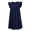 Clearlove Women's Ruffle Sleeve Mini Dress Summer Casual Crewneck Flowy A Line Short Babydoll Dress with Tiered - 2 of 4