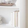 63 Inch Tall Bookcase with 6 Cubes and 2 Doors, Modern Floor Standing 5-Tier Bookshelf with Storage Cabinet, Wooden Display Storage Organizer for - 4 of 4
