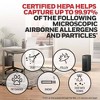 Honeywell InSight HEPA Air Purifier for Medium Rooms (100 sq. ft.) HPA080B Black: 4 Settings, Filter Change Indicator, Timer - 3 of 4