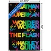Trends International DC Comics Justice League - Rainbow Silhouette Unframed Wall Poster Prints - 3 of 4
