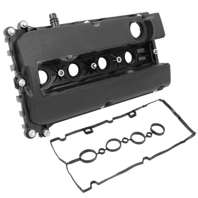 Unique Bargains New 55564395 for Chevrolet Sonic Cruze Car Front Camshaft Engine Valve Cover Black 1Set