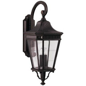 Generation Lighting Cotswold Lane 30" High Grecian Bronze Outdoor Wall Light - 1 of 2