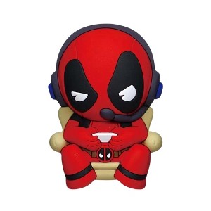 Marvel Deadpool Gaming 3D Foam Magnet – Collectible Deadpool Refrigerator Magnet, Official Licensed Marvel Decor and Gift - 1 of 3