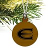 Emporia State University Primary Logo Mini Small Tiny Wood Christmas Tree Holiday Ornament - 3 of 4