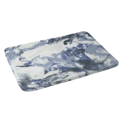 Jacqueline Maldonado Mist Bath Rugs And Mats Gray 24" x 36" - Deny Designs