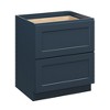 CASAINC 30 in. W x 34.5 in. H x 24 in. D 2 Drawer Soft Close Base Kitchen Cabinet with Full Overlay Front - Plywood Ready to Assemble - 2 of 4