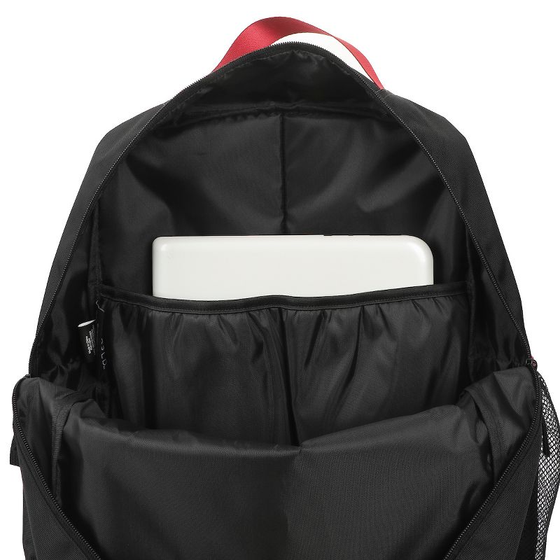 Marvel Miles Morales Game Logo And Mask Women's Black Laptop Backpack, 4 of 7