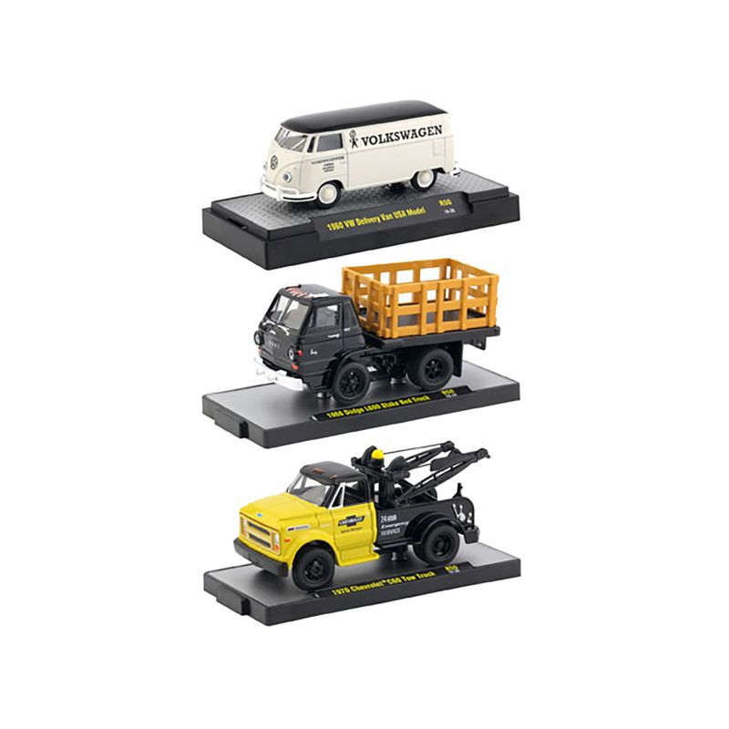 Auto Thentics 6 Piece Set Release 50 IN DISPLAY CASES 1/64 Diecast Model Cars by M2 Machines, 4 of 5