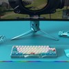 Evo Bytes 3-Modes Coral Sea Wireless Mechanical Keyboard - 2 of 4