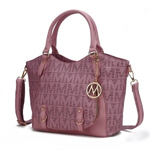 MKF Collection Fula Signature Crossbody Satchel – Vegan Leather Handbag by Mia K - 1 of 4