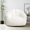 LIKEPAY Faux Rabbit Fur Single Bean Bag Sofa with Arms for Living Room, Bedroom, Gaming room - 3 of 4