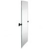 Hamilton Hills 24" x 36 " Frameless Pivot Wall Mirror With Matte Black Squared Wall Brackets - image 3 of 4