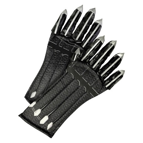 Kid S Marvel Black Panther Costume Gloves With Claws Target