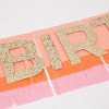 Meri Meri Pink Happy Birthday Fringe Garland Set (8' with excess cord - Pack of 1) - 2 of 4