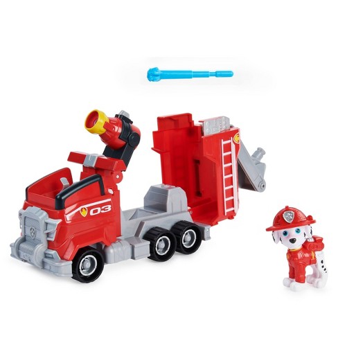 pause let at blive såret pen Paw Patrol: The Movie Marshall's Deluxe Transforming Vehicle : Target