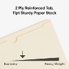 Smead File Jacket, Reinforced Tab, 2" Expansion, Legal Size, Manila, 50 per Box (76560) - 4 of 4