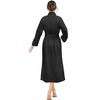 PAVILIA Women Waffle Knit  Robe, Soft Cozy Breathable Lightweight Long Bathrobe with Pockets for Shower Spa House - 2 of 4