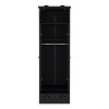NicBex 70.47"H Armoire Wardrobe Closet Storage Cabinet with Double Doors & Shelves & Drawer for Bedroom - 4 of 4