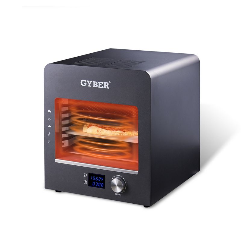 Gyber Ervine 15 in. 1800W Electric Pizza Oven, 2 of 10