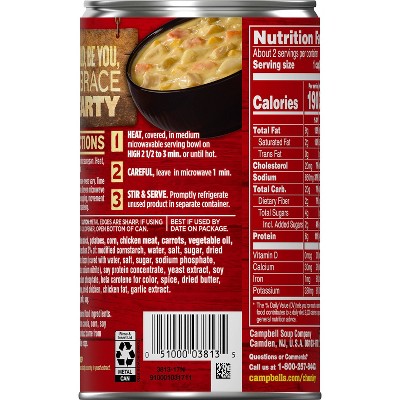 Campbell&#39;s Chunky Chicken Corn Chowder Soup - 18.8oz