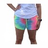 Women's Tie Dye Knit Shorts - Plus - HEIMISH USA - 2 of 2