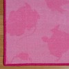 Disney Princess 4'6"X6'6" Icons Kids' Rug: Skid-Resistant Nylon for Kids Bedroom Decor - 4 of 4