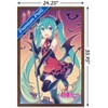 Trends International Hatsune Miku - Bats Framed Wall Poster Prints - 3 of 4