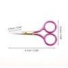 Unique Bargains Women Sharped Edged Scissors Facial Hair Scissors 1 Pc - 2 of 3