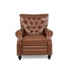 GDFStudio Welch Contemporary Tufted Pushback Recliner with Nailhead Accents - 4 of 4