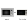 Equator CMO 800 T 0.8 Cubic Foot Countertop Easy To Use Microwave and Oven Combination Kitchen Appliance with Memory Function, Stainless Steel - 2 of 4