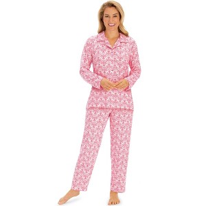 Collections Etc Feminine 2-pc Pj Set - 1 of 4