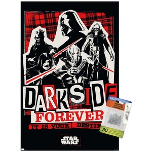 Trends International Star Wars: The Dark Side - Forever Unframed Wall Poster Prints - 1 of 4