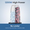 Itopfox 12-Piece Smoothie Blender with 25,000 RPM Motor, 6-Leaf Stainless Steel Blades for Ice Crushing, Smoothies, Frozen Drinks & Nuts - 2 of 4