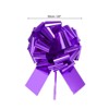 Unique Bargains Wedding Christmas Bright Metallic Gift Wrapping Large Pull Bows Ribbon 1 Pc - 2 of 4