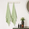 Unique Bargains Soft Absorbent Quick Dry Bath Towels 2 Pcs - 4 of 4