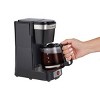 Hamilton Beach 5C Coffee Maker 46110: 5 Cup Drip Coffee Pot, Small Electric, Dishwasher-Safe, Black, 700W, Basket Filter - 4 of 4