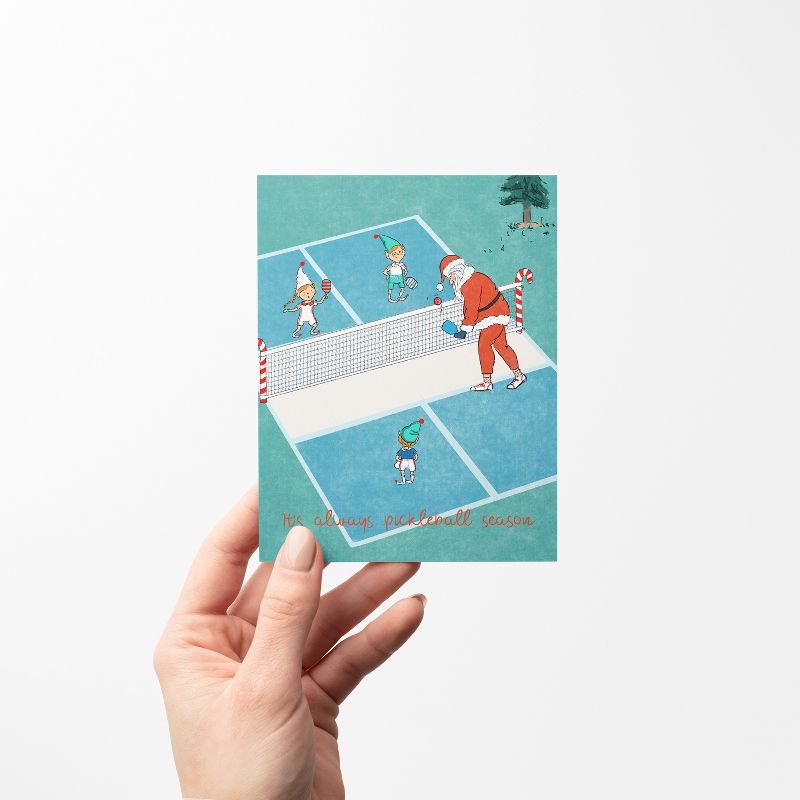 Holiday Winter Card Pack (3ct) It's Always Pickleball Season by Ramus & Co, 3 of 6