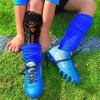 Vizari Malaga Soccer Shin Guards - Breathable & Lightweight Soccer Shin Pads with Ankle Protection - Reduces Shocks & Injuries - Adults, Youth & Kids Soccer Shin Guards with Non-Slip Adjustable Strap - 2 of 4
