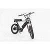SWFT Adult ZIP-X 20" Step Over Electric Cruiser Bike - Black - 3 of 4