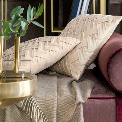 Togas Gwyneth Ecru Decorative Pillow