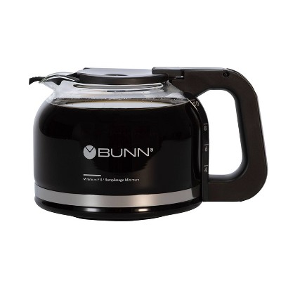 Bunn 10-cup Glass Decanter - Black : Target