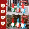 SEVOBAL Inflatable Holiday Decorations Christmas Inflatable Decoration, Inflatable Christmas Elves Blow Up Yard Decorations, Multi, 82"*23.6"*43.3" - 2 of 4