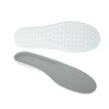Unique Bargains Comfort Sport Shoe Inserts Fit Shoe White Gray 1 Pair - 4 of 4