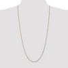Black Bow Jewelry 1.5mm 10k Yellow Gold Solid Box Chain Necklace - 2 of 4
