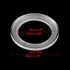 Unique Bargains Car Speaker Spacer Ring Transparent Acrylic - 2 of 4