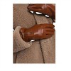 Women's Wo's Bai Leather Gloves With Zipper - RINO & PELLE - 2 of 2